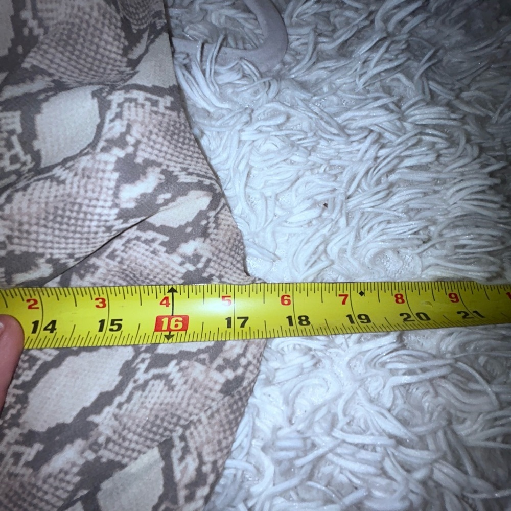 Lauren Ralph Lauren Womens Ruffled Print Sheath  Dress Grey, NWT 4 - Picture 7 of 8